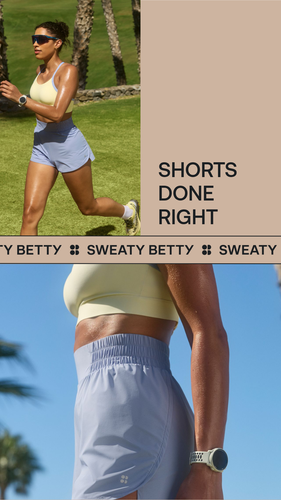Sweaty Betty Facebook ad