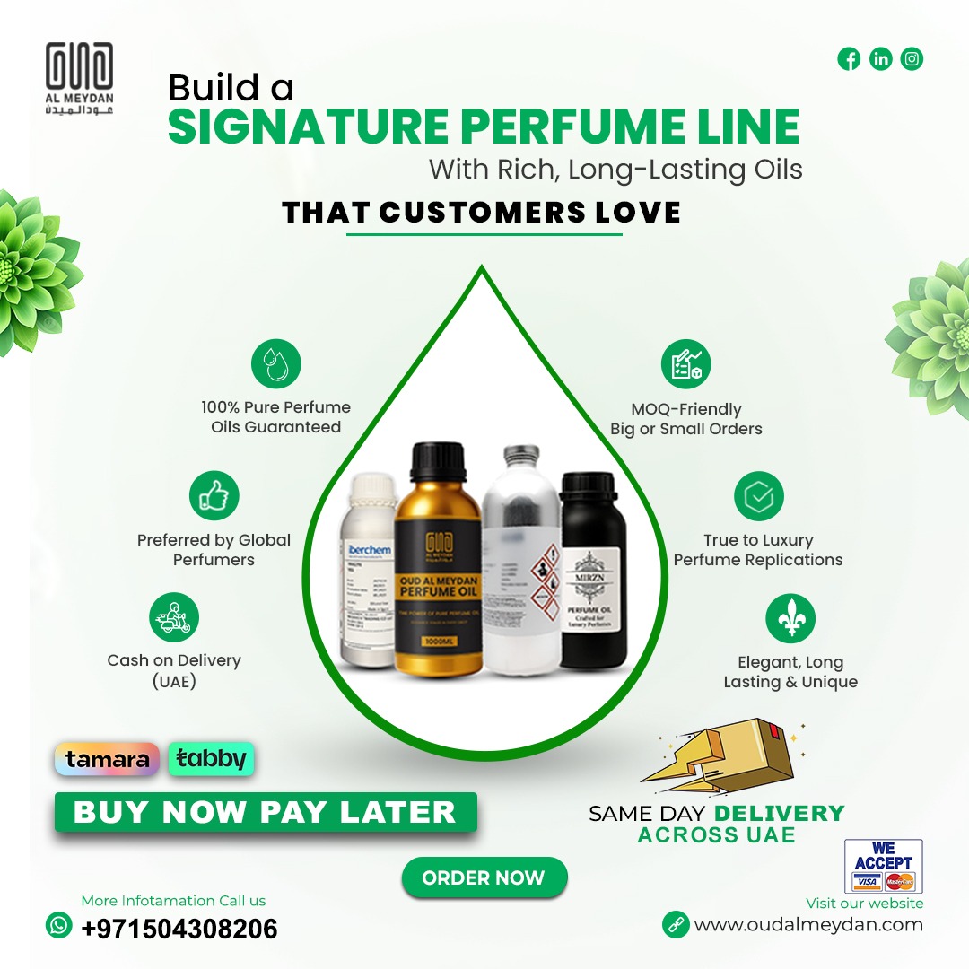 Oud al Meydan Distribution LLC Facebook ad