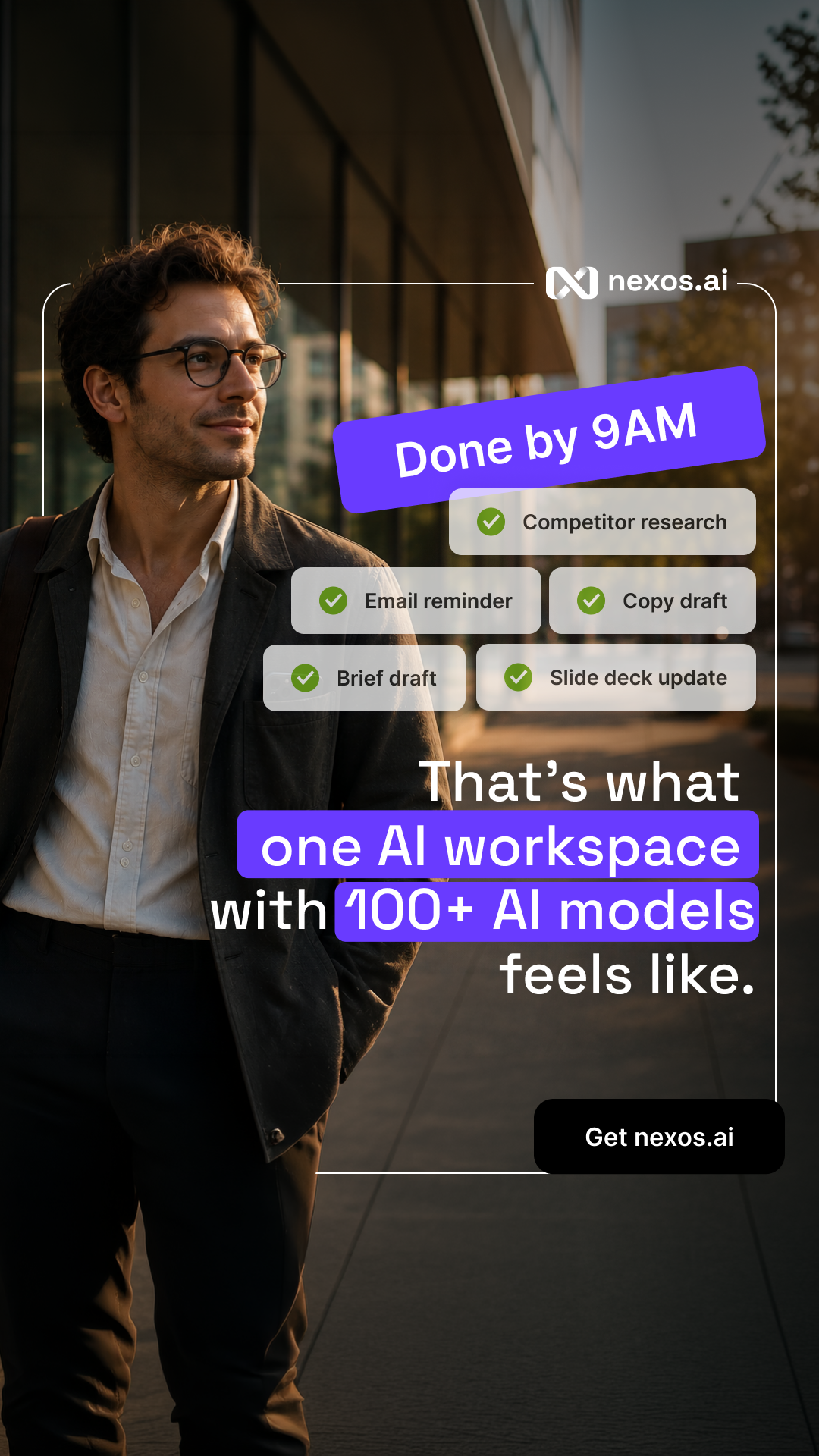 nexos.ai Facebook ad