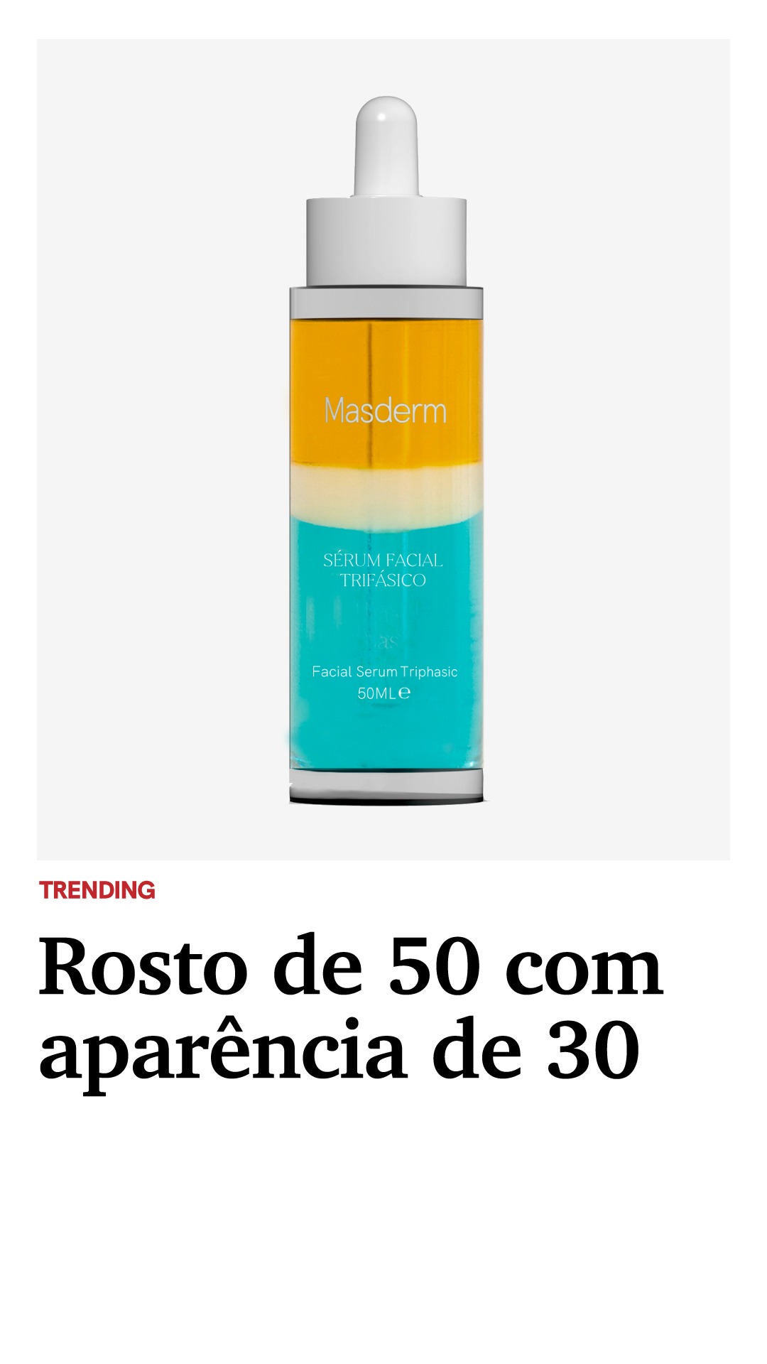 Masderm Facebook ad