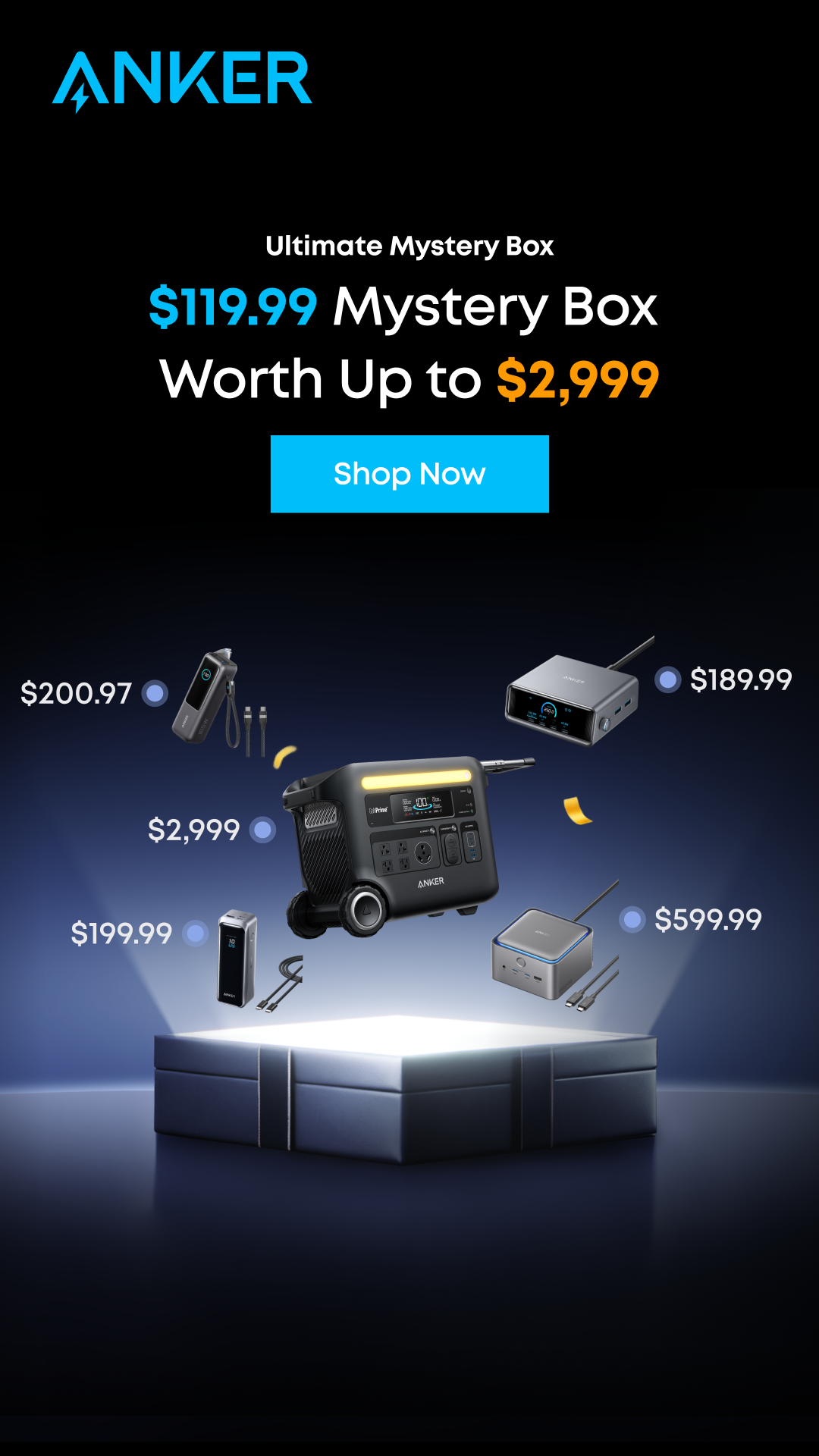 Anker Facebook ad