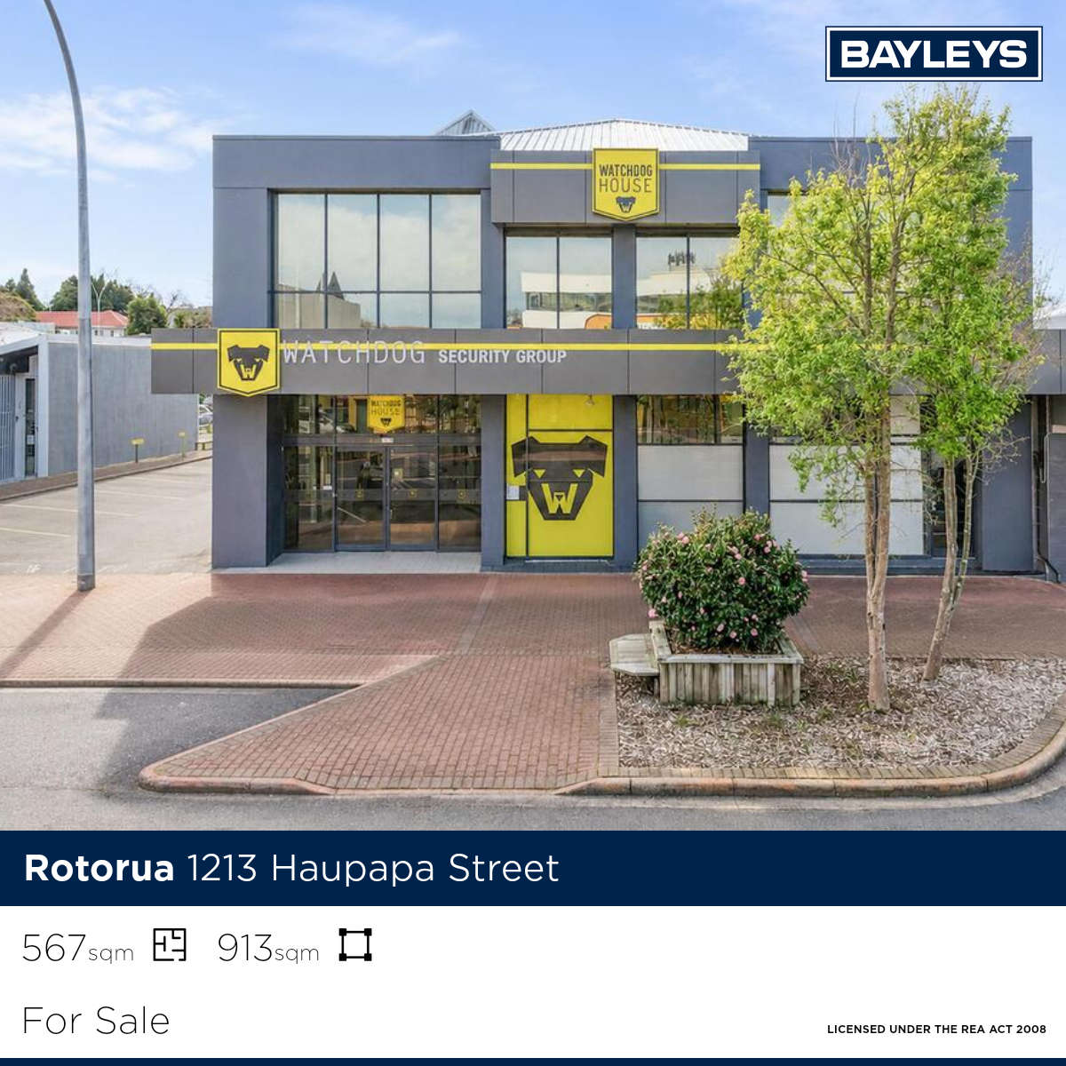 Bayleys Rotorua Commercial Facebook ad: Own, occupy and earn in Haupapa
