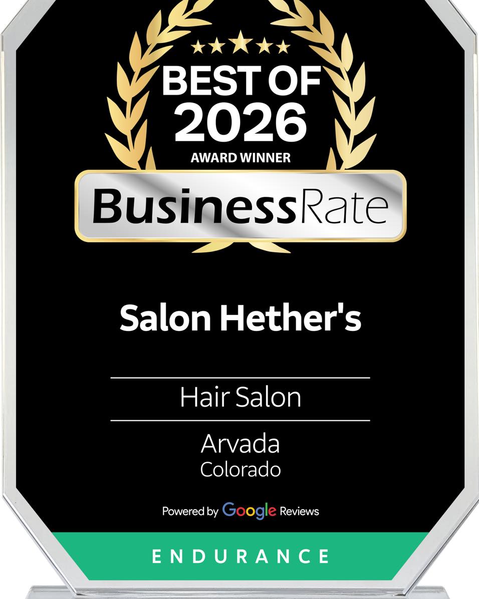 Salon Hether's Facebook ad