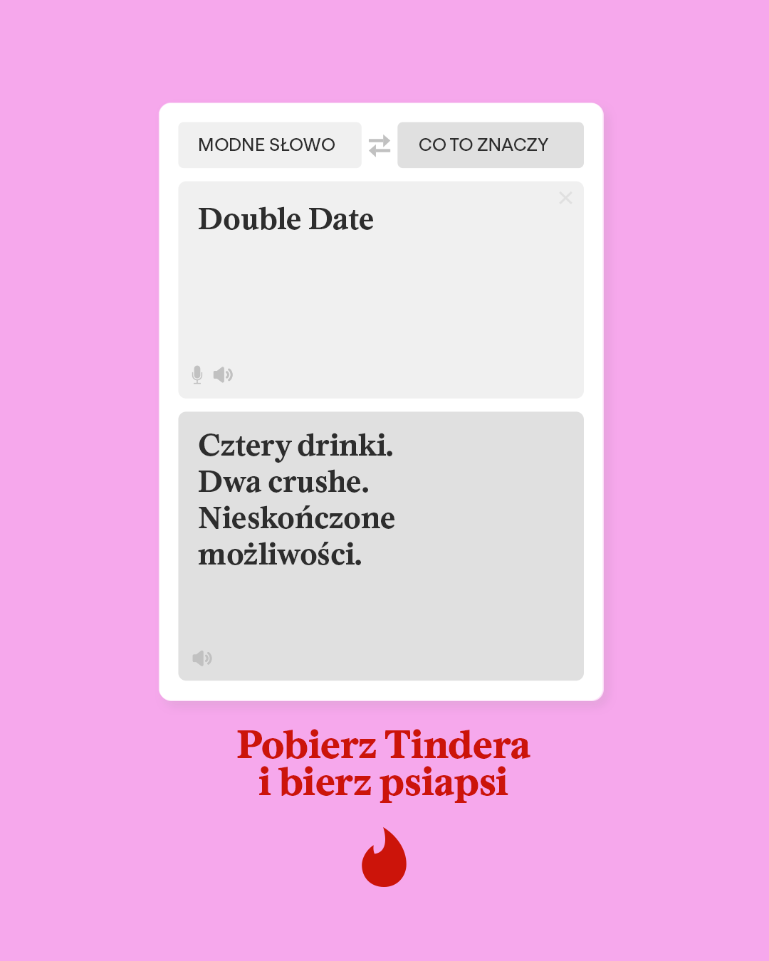 Tinder Facebook ad