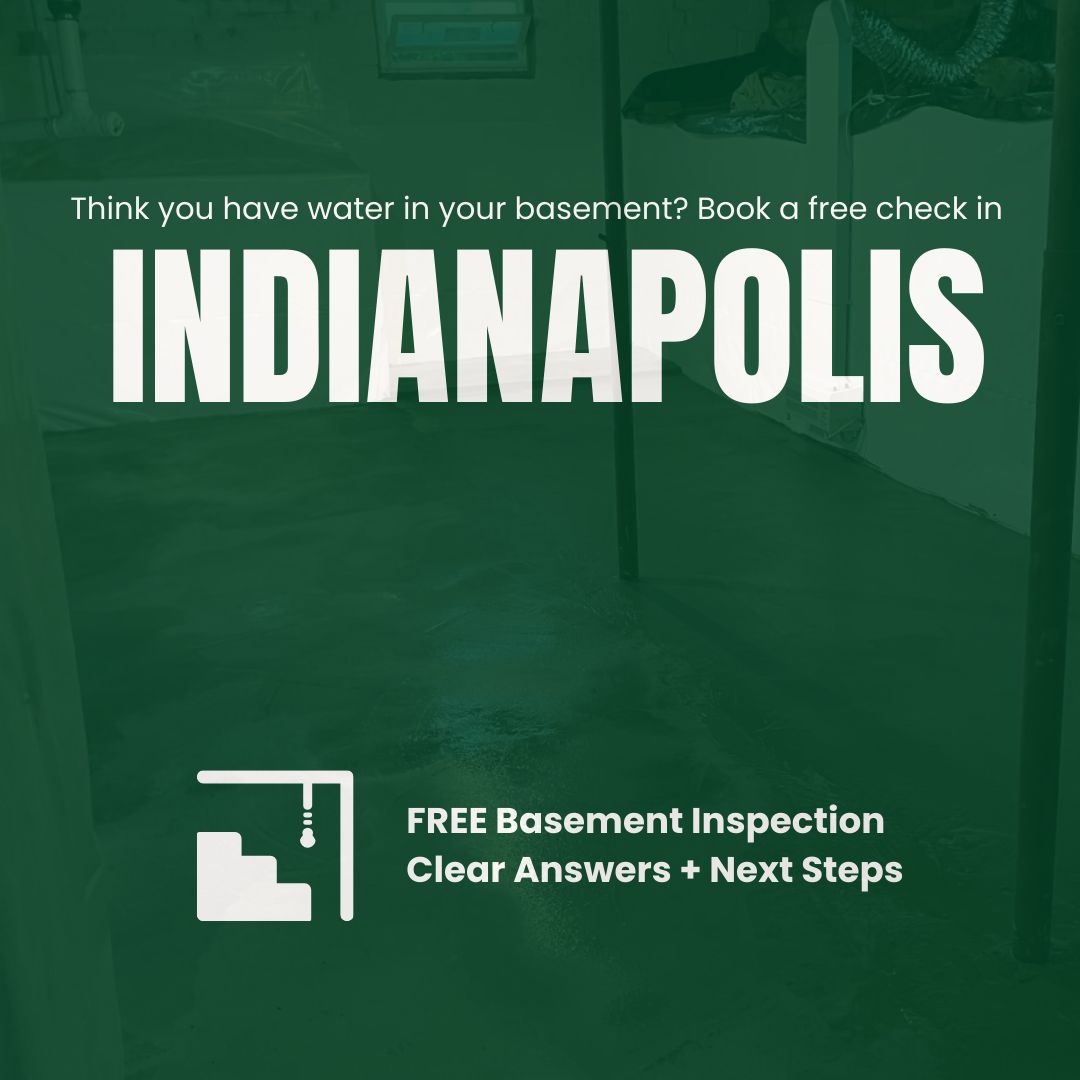 Everdry of Greater Indiana Facebook ad: FREE Basement + Crawlspace Inspection