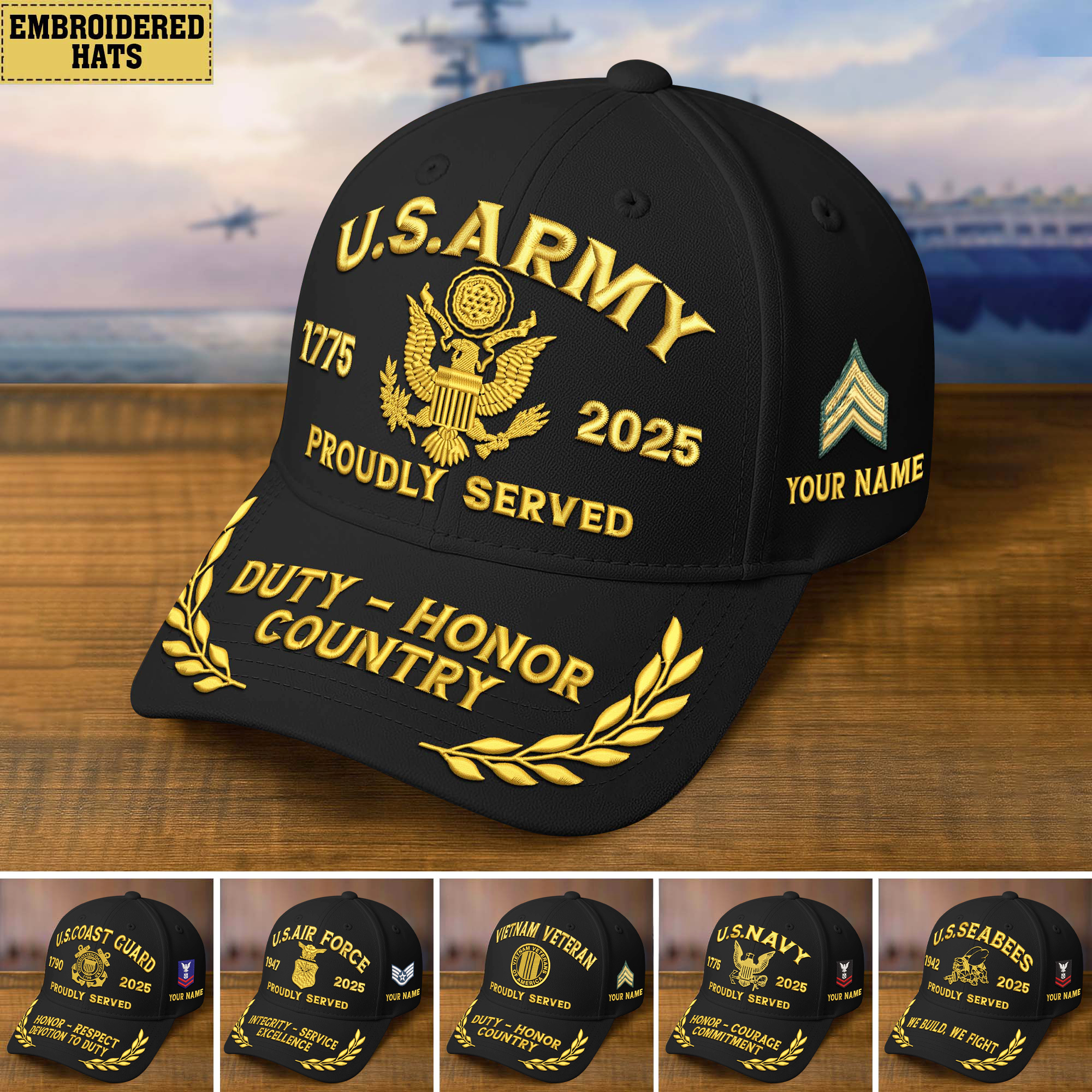 Proudly Served - Always A Soldier Facebook ad