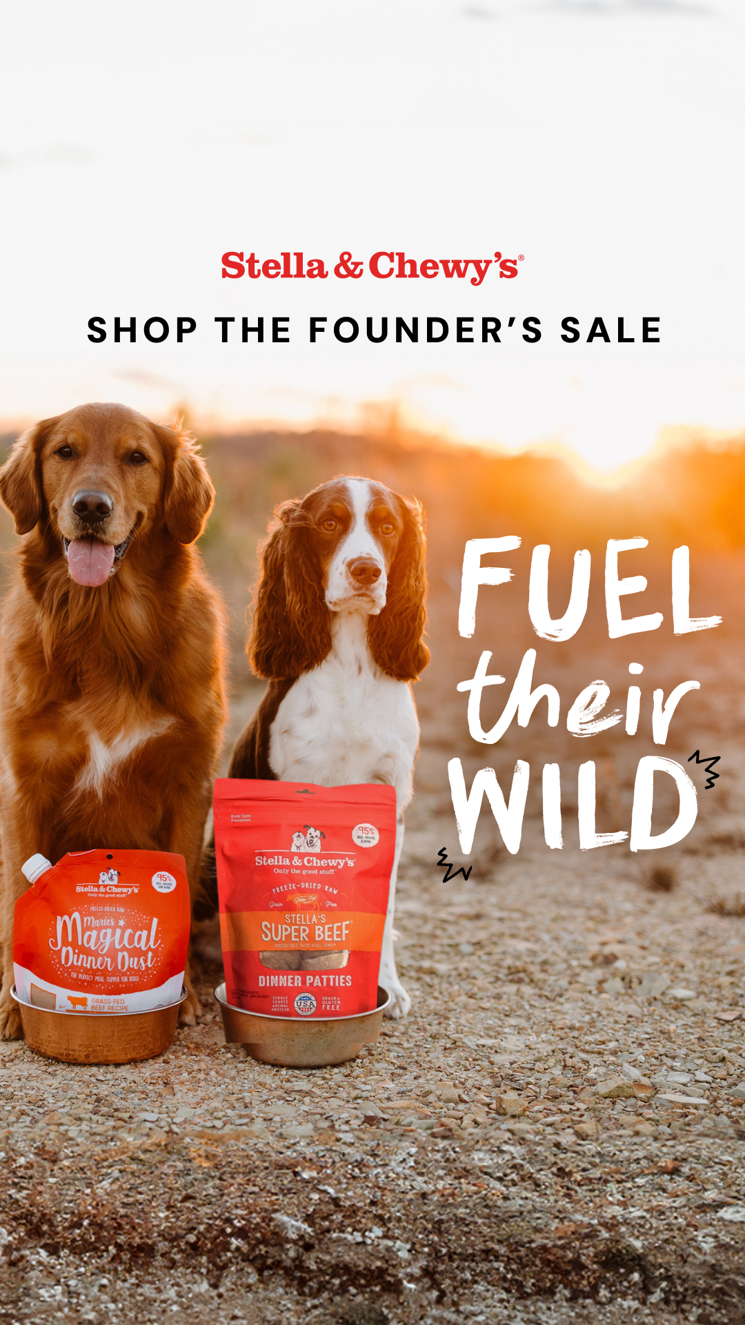 Stella & Chewy's Facebook ad