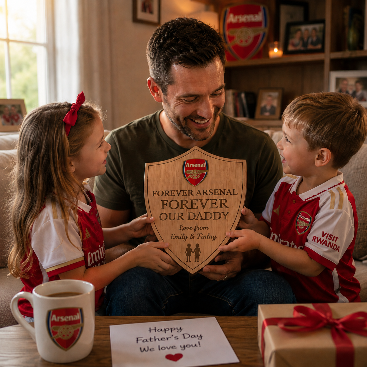 Crafting Around Personalised Gifts Facebook ad: A Father’s Day Gift He’ll Keep Forever