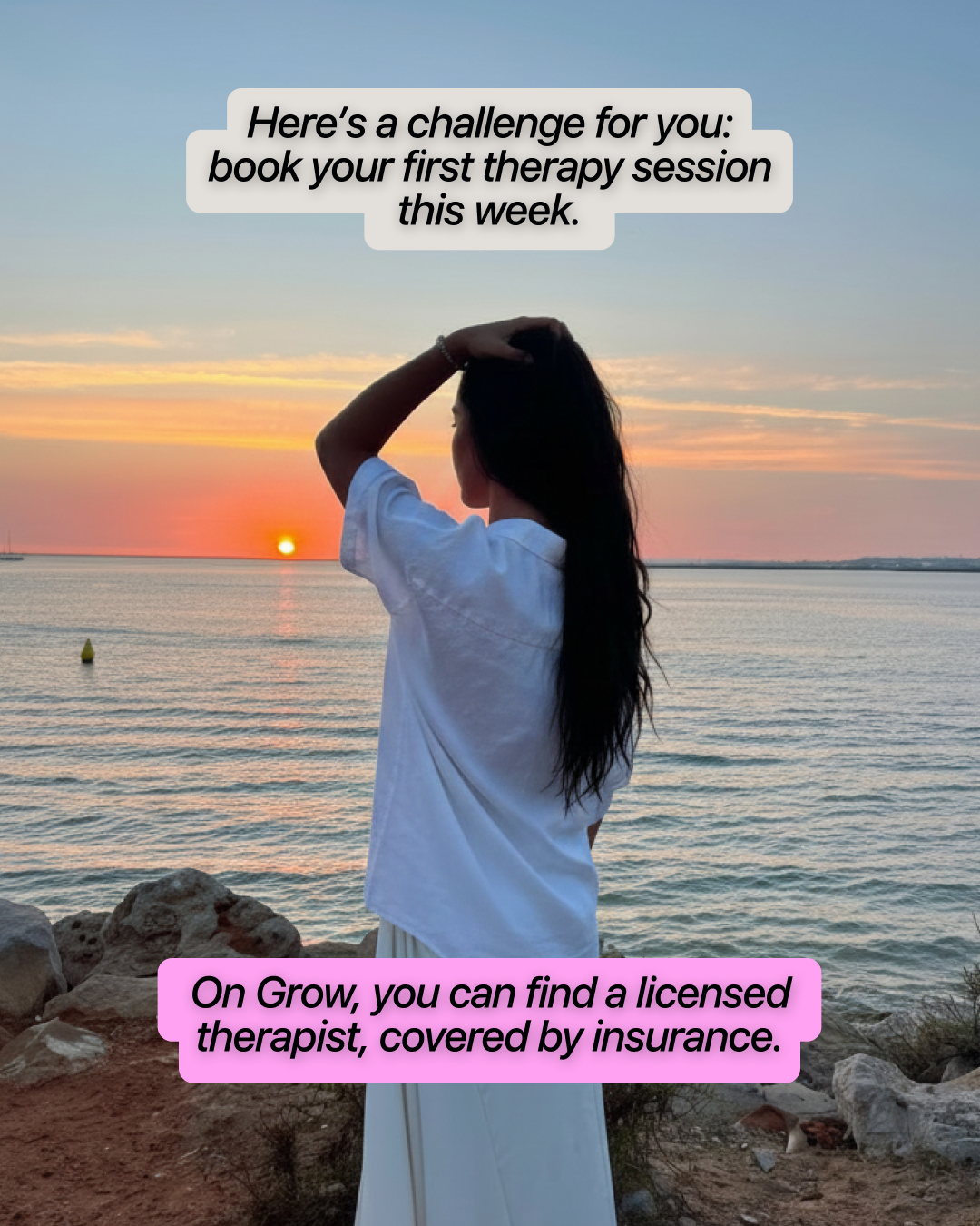 Grow Therapy Facebook ad