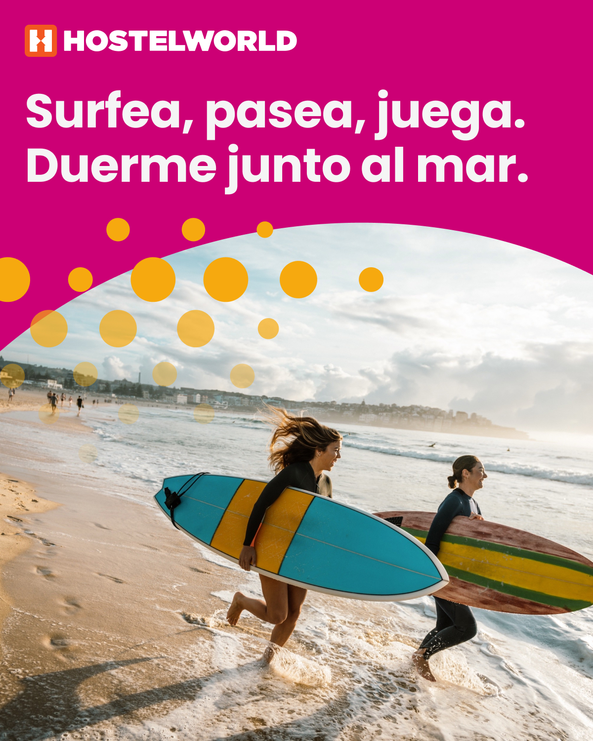 Hostelworld Facebook ad