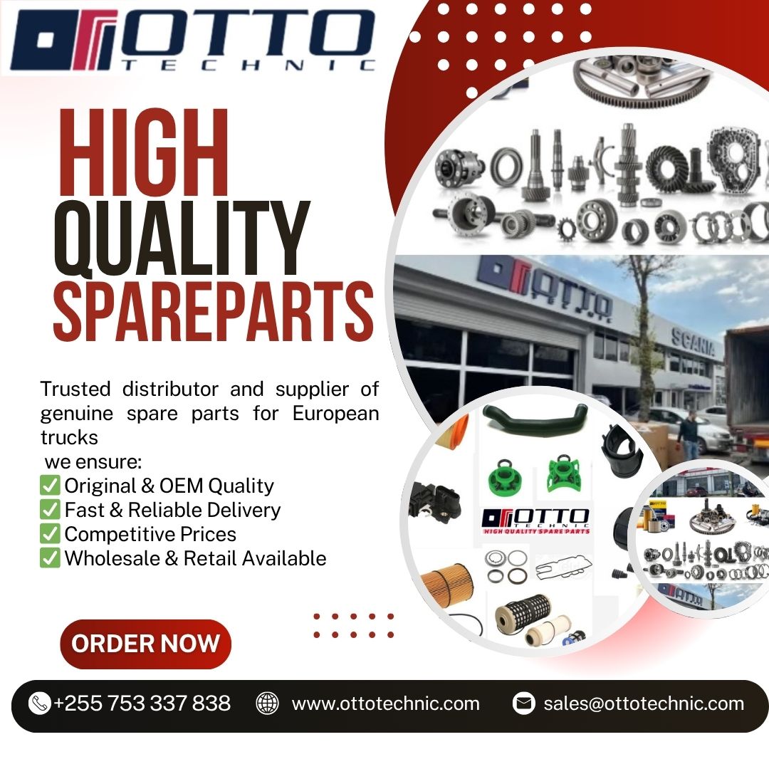 ottotechnictanzania Facebook ad: trusted distributor and supplier of genuine spare parts…