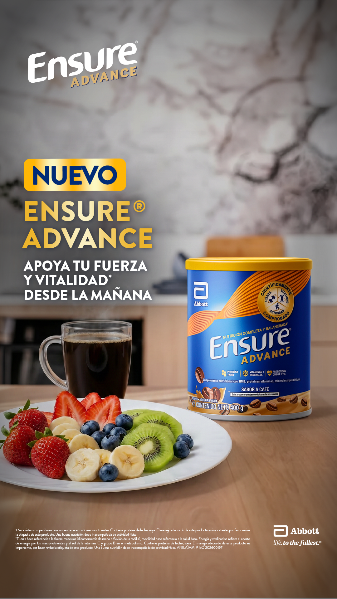 Ensure Latinoamérica Facebook ad from May 18, 2026