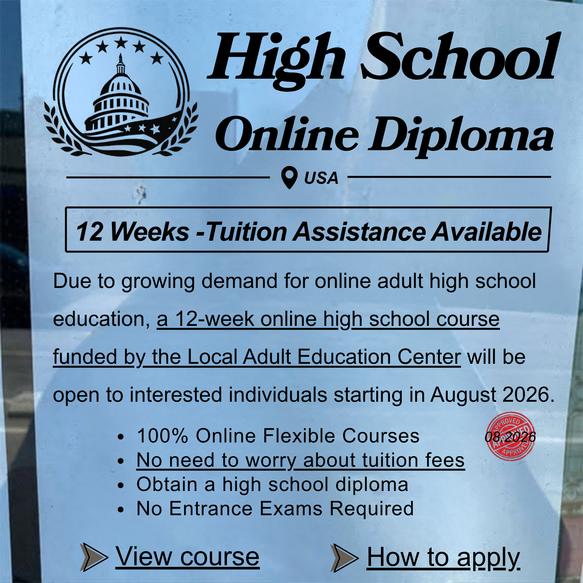 Life service Facebook ad: How to apply