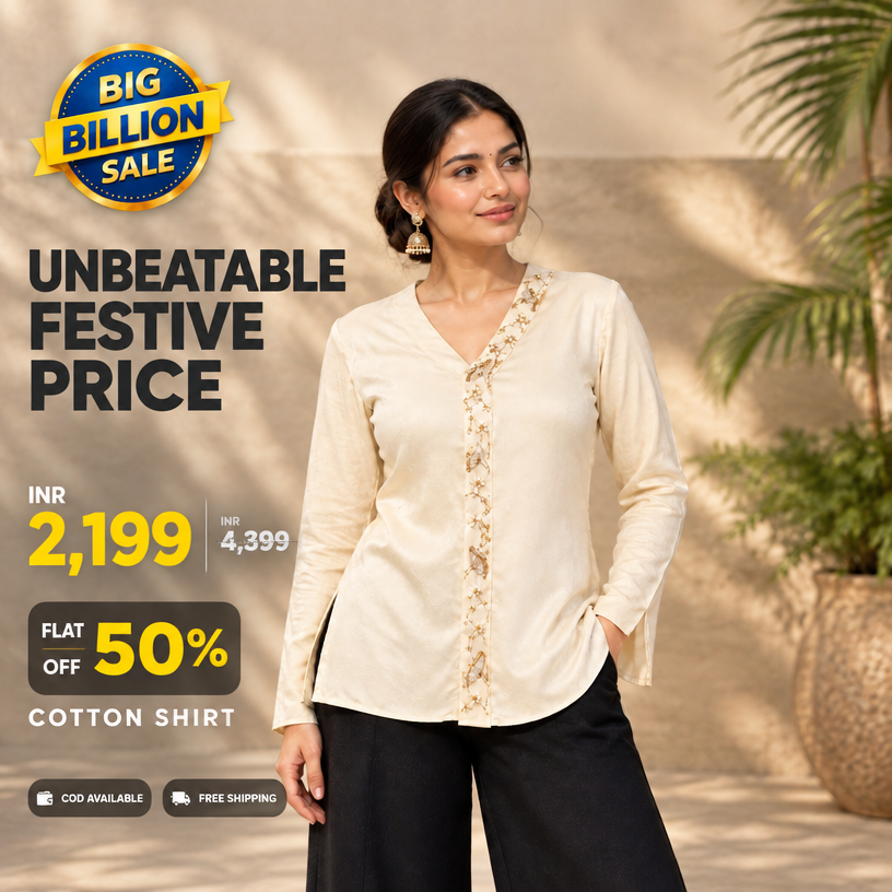 ASME by Arimi Facebook ad: PAMELA Premium Cotton Shirt