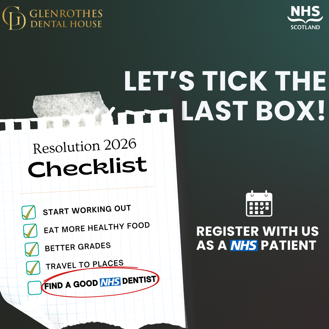 Glenrothes Dental House Facebook ad: Tick the Last Box: NHS Dentist Found!