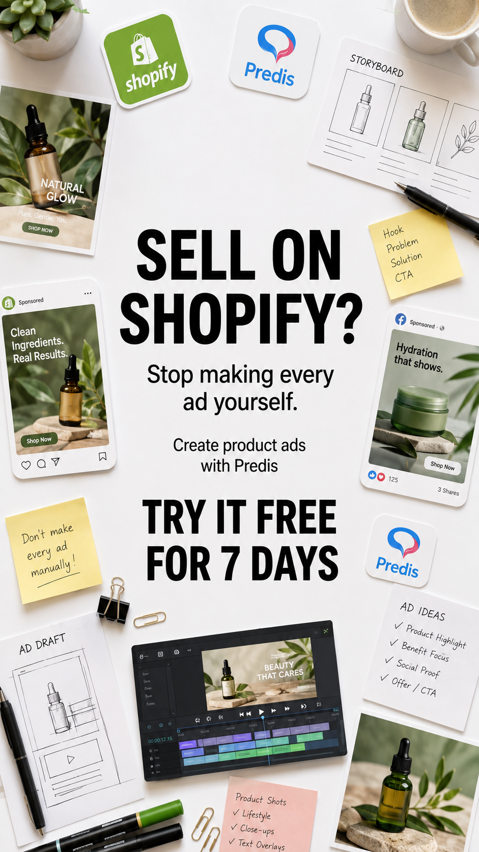 Predis.ai Facebook ad
