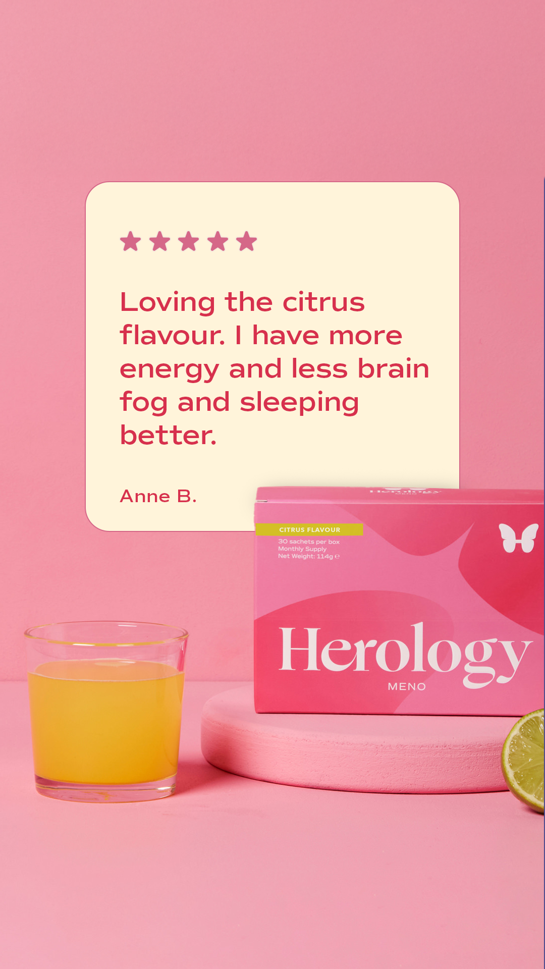 Herology Facebook ad