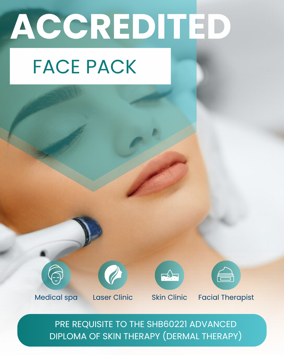 Casey College of Beauty Therapy Facebook ad: Become a Skin Therapist!