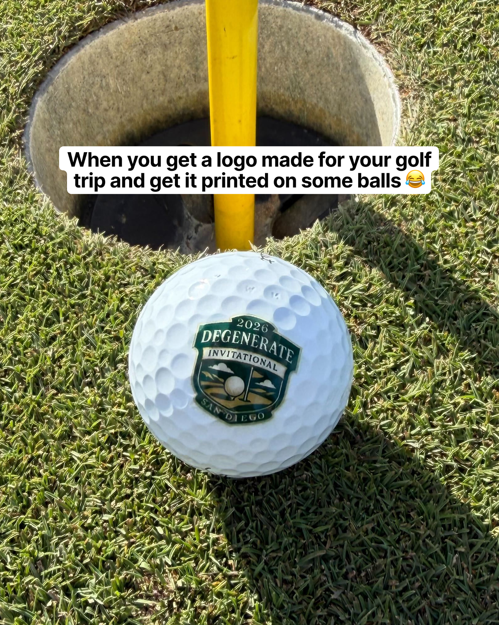 Golfballs.com Facebook ad
