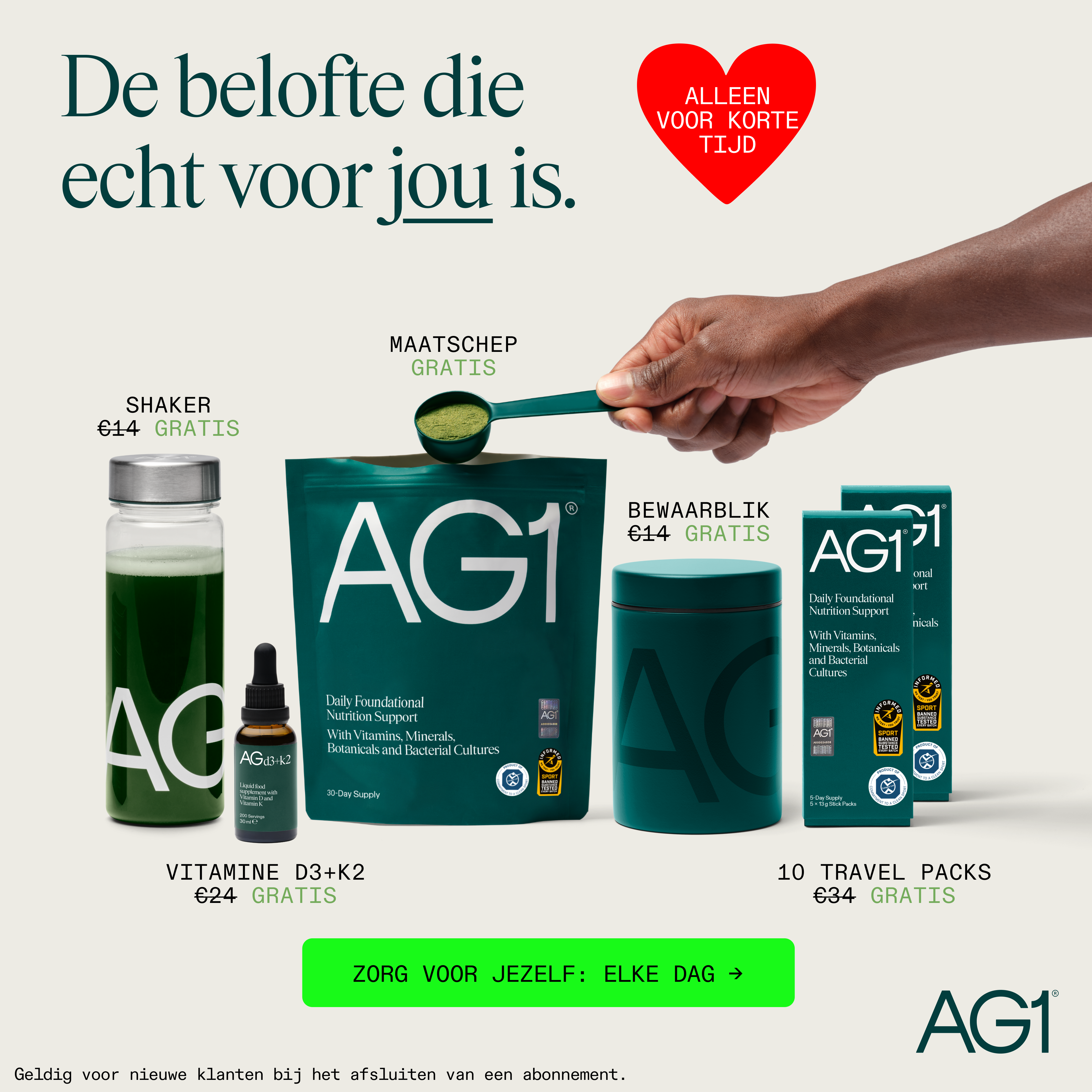 AG1 by Athletic Greens Facebook ad