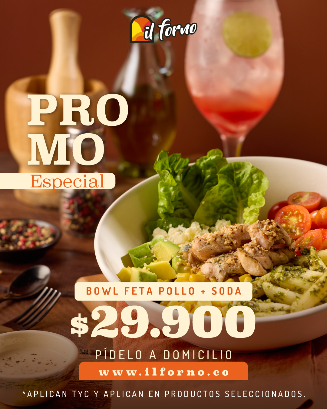 il forno Colombia Facebook ad