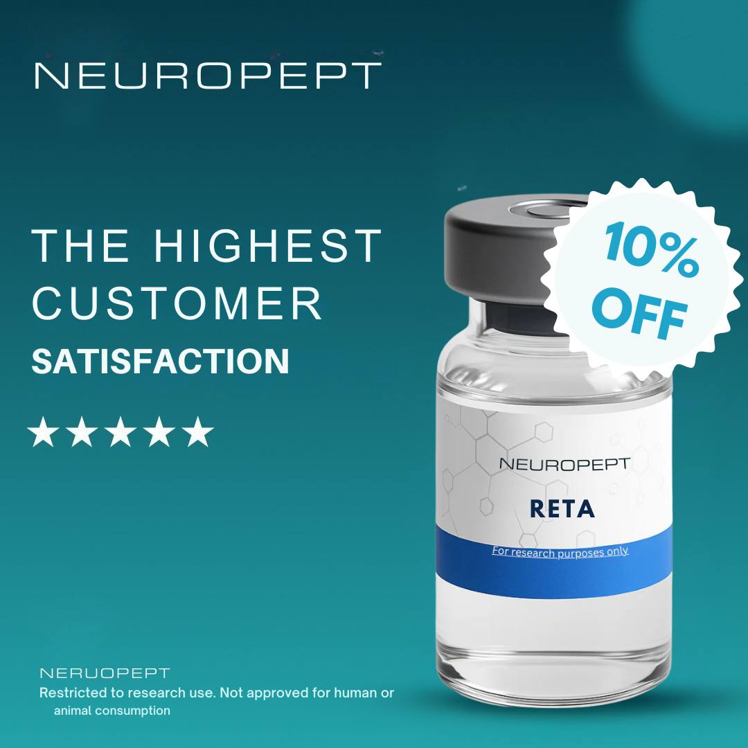 NP Solutions Facebook ad: High-purity peptide manufactured under controlled…