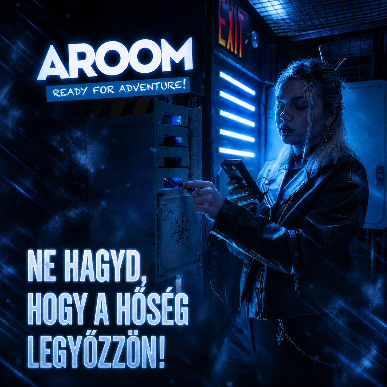 AROOM Facebook ad: AROOM Szabadulószoba