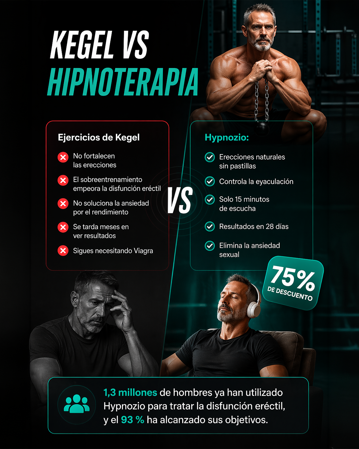 Sarah Bennett Facebook ad: La hipnoterapia hará que te sientas más seguro y con…