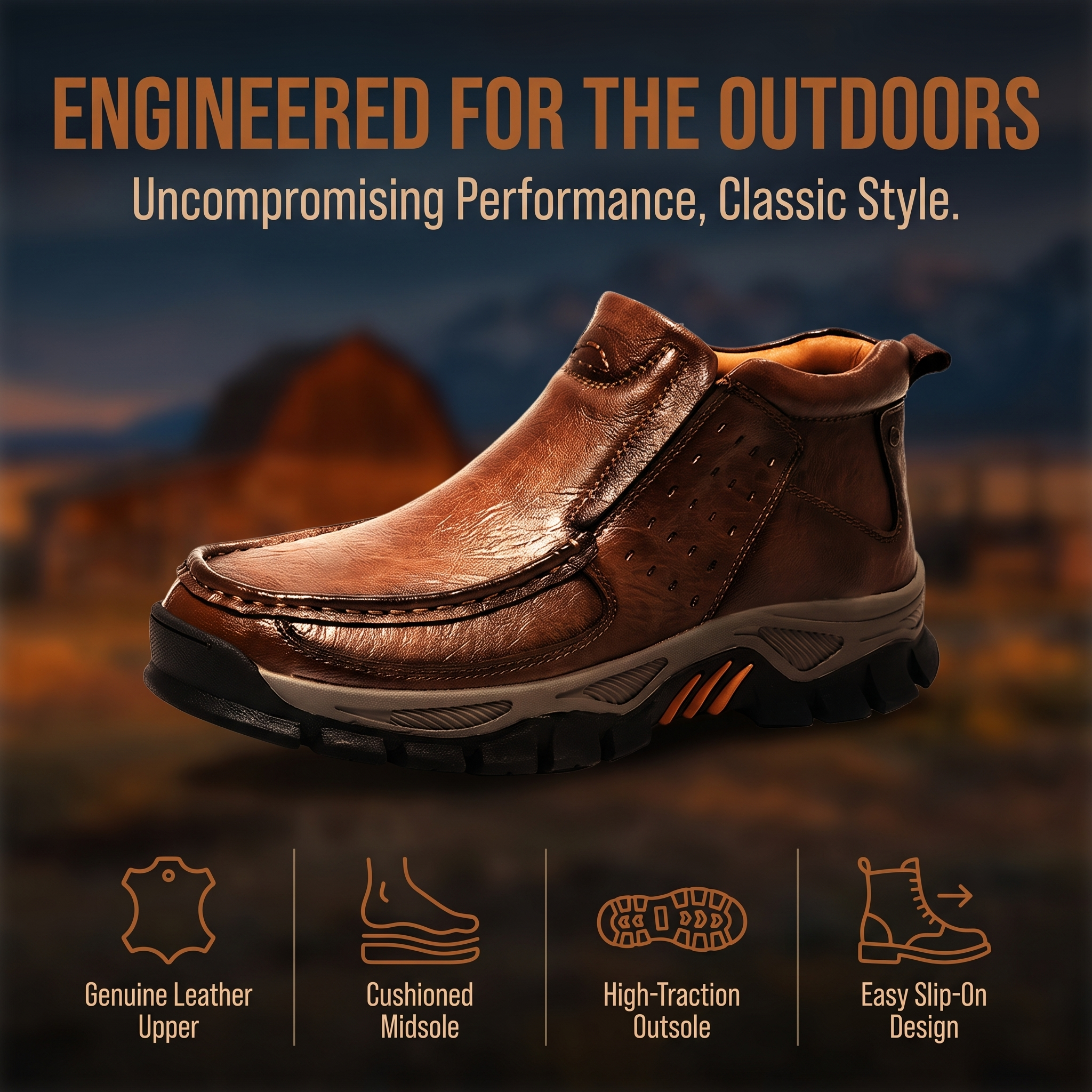 Mantraff Footwear Facebook ad