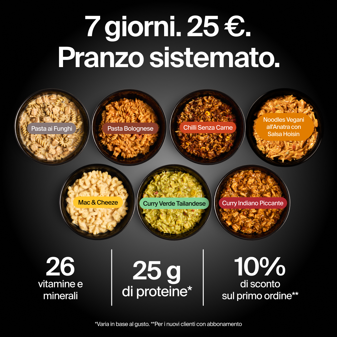 Huel Facebook ad: Nutrizione su cui puoi fare affidamento
