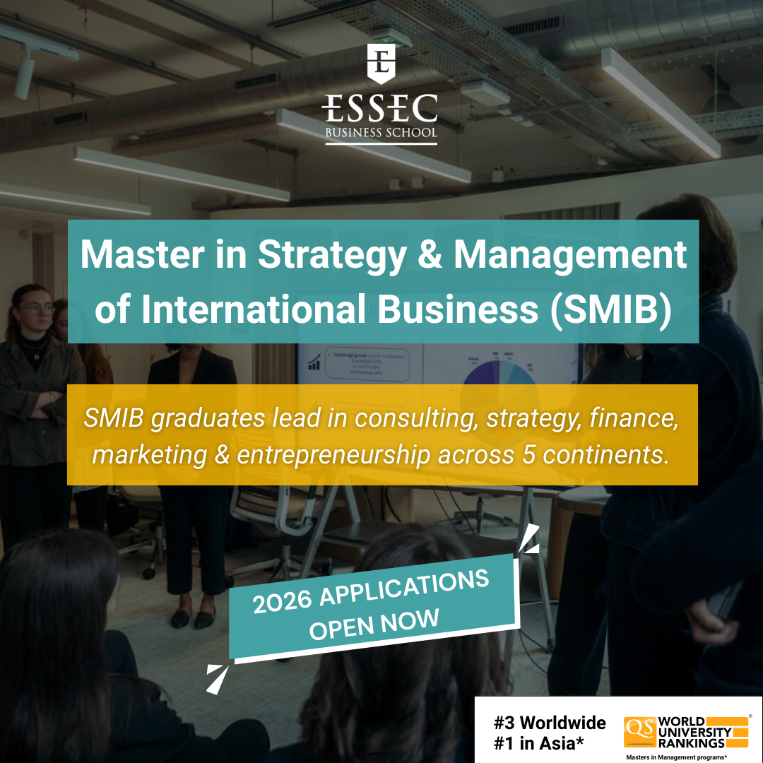 ESSEC Asia-Pacific Facebook ad