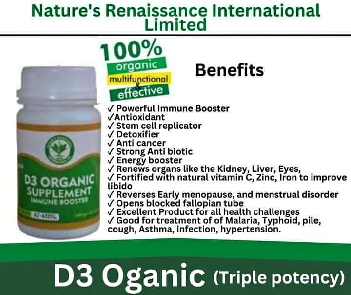 NRI D3 Organic POWER Facebook ad from Sep 7, 2023