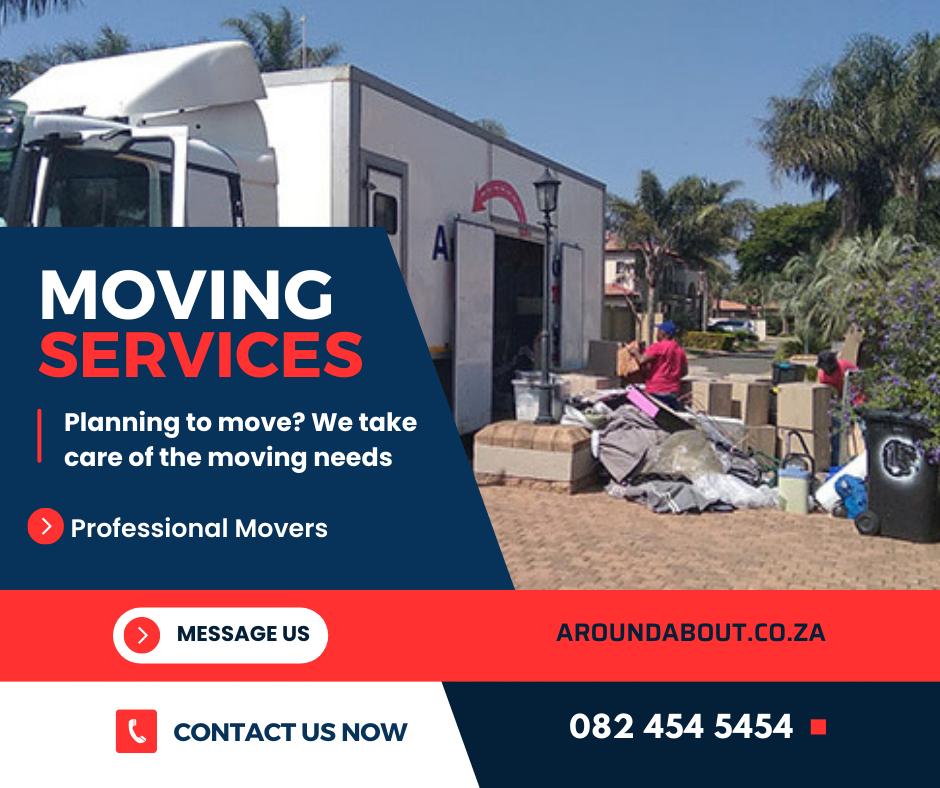 Around About Removals Gauteng Facebook ad