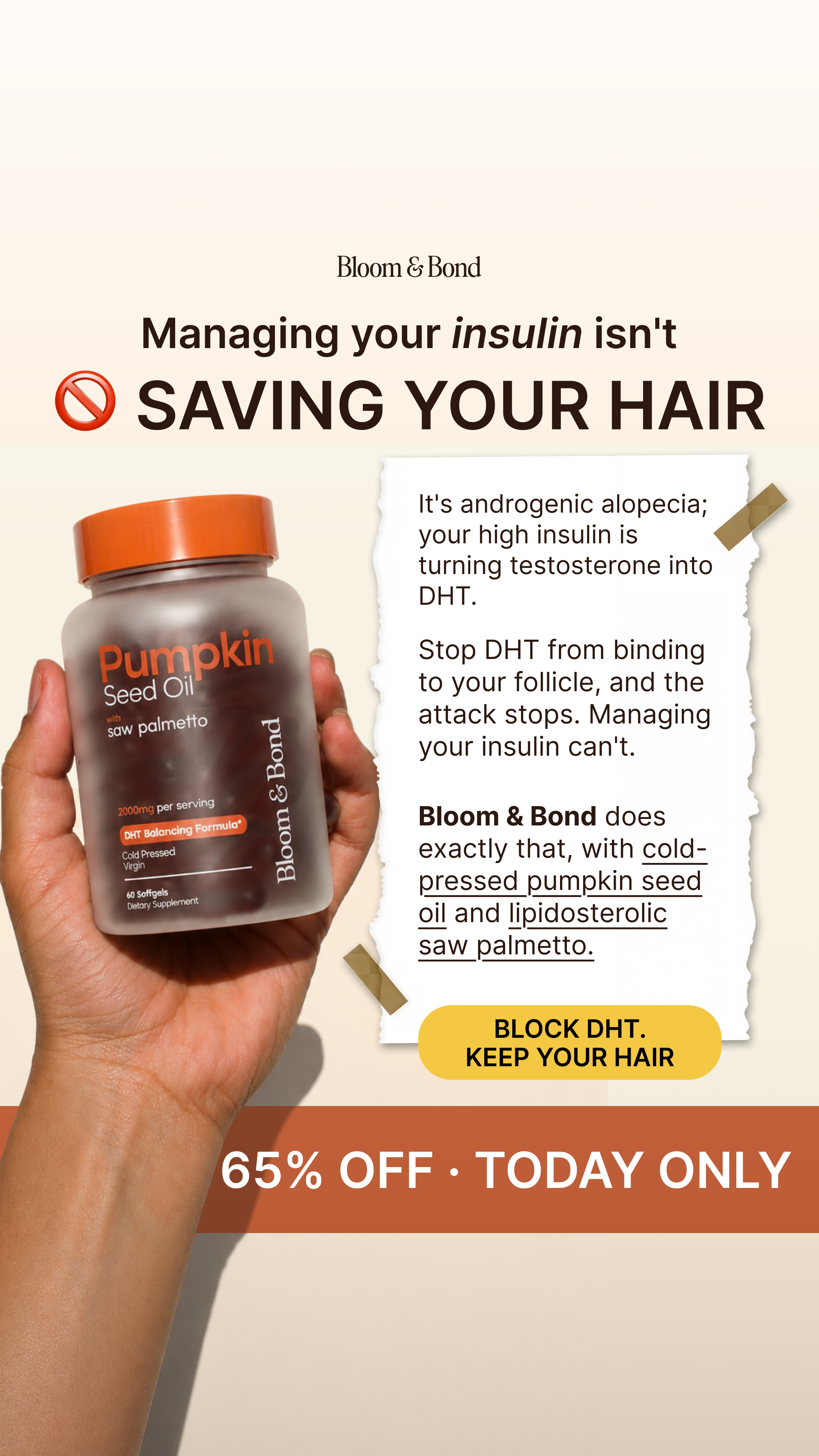 Bloom & Bond Facebook ad