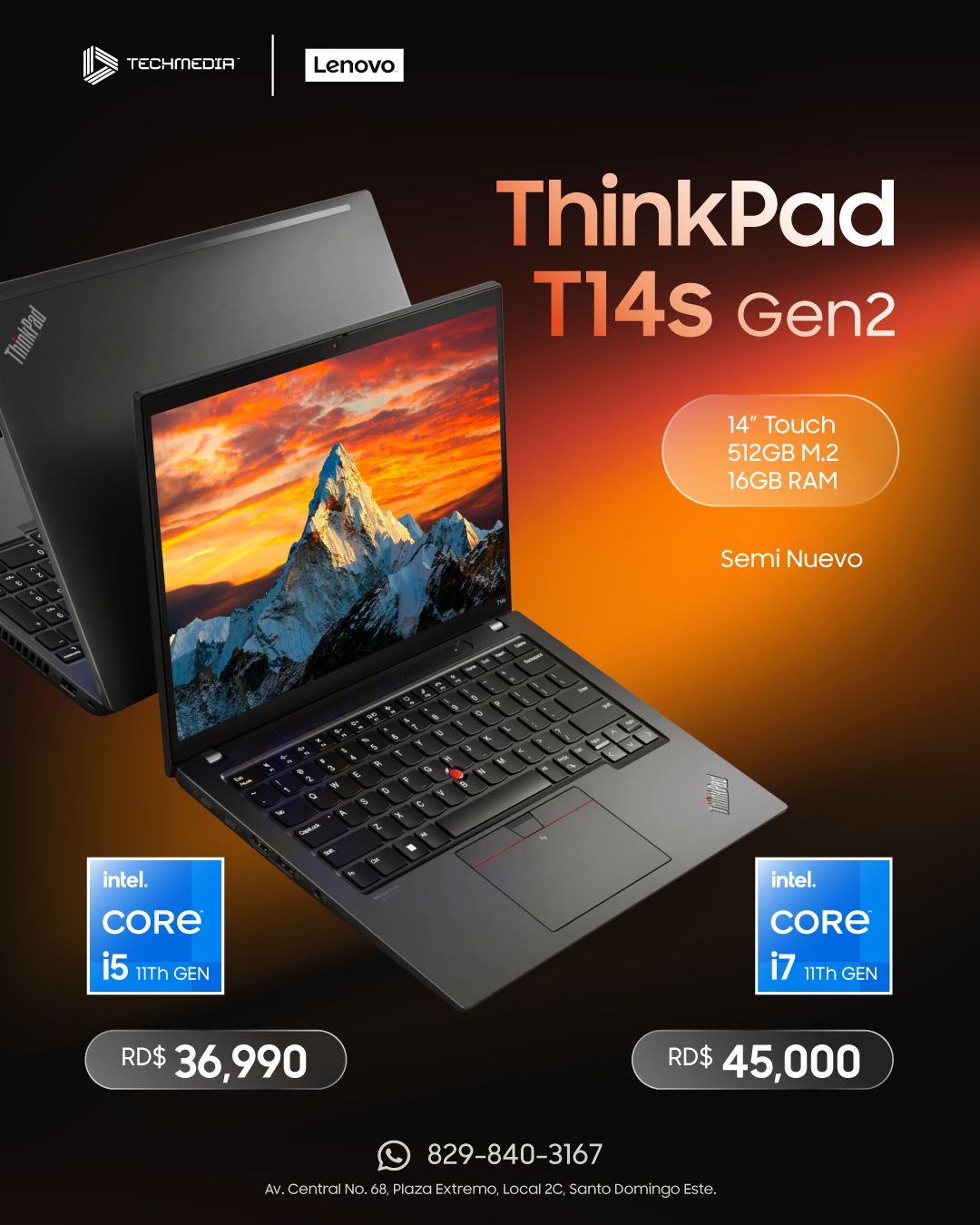 Techmedia Facebook ad from May 11, 2026