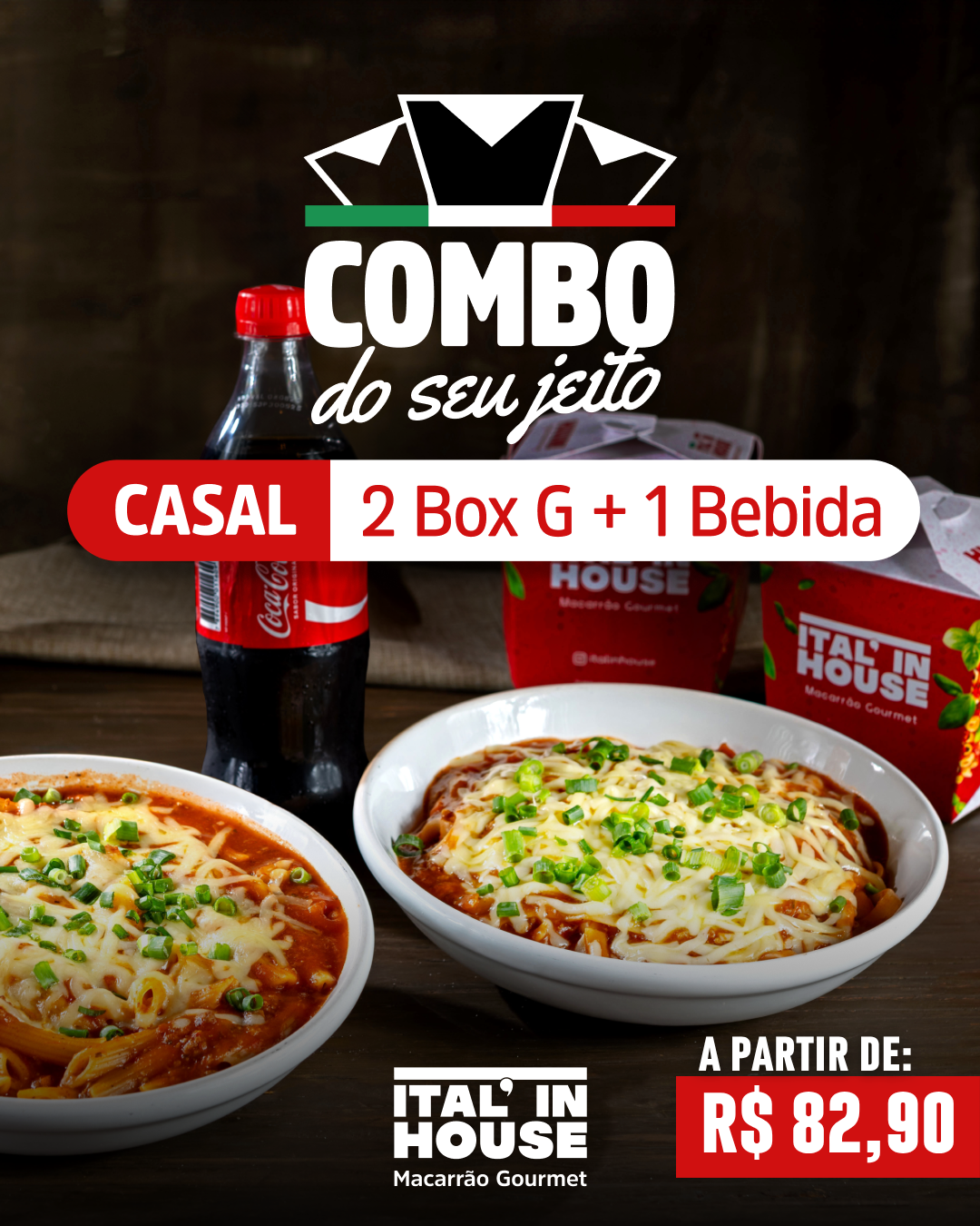 Ital'in House Olímpia Facebook ad: PEÇA AQUI --->