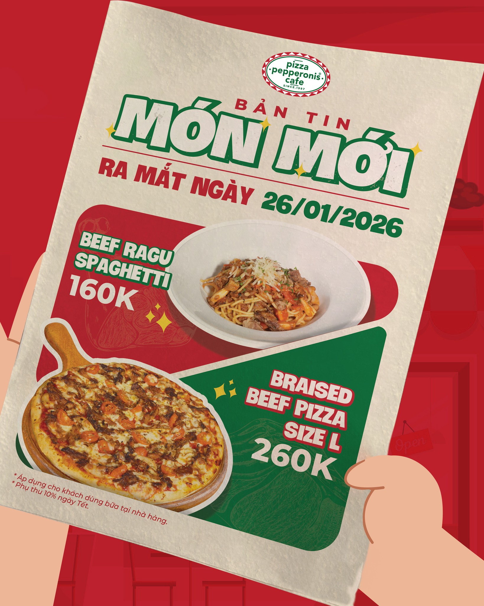 Pepperonis Facebook ad