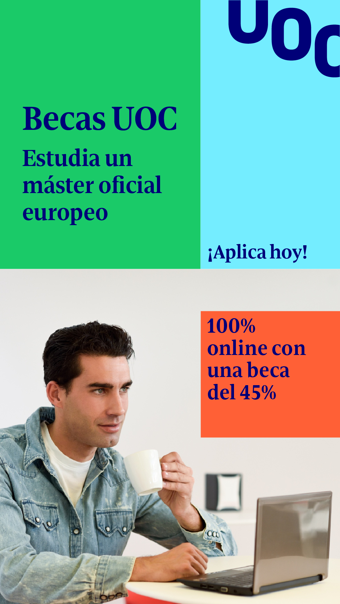 Universitat Oberta de Catalunya (UOC) Facebook ad