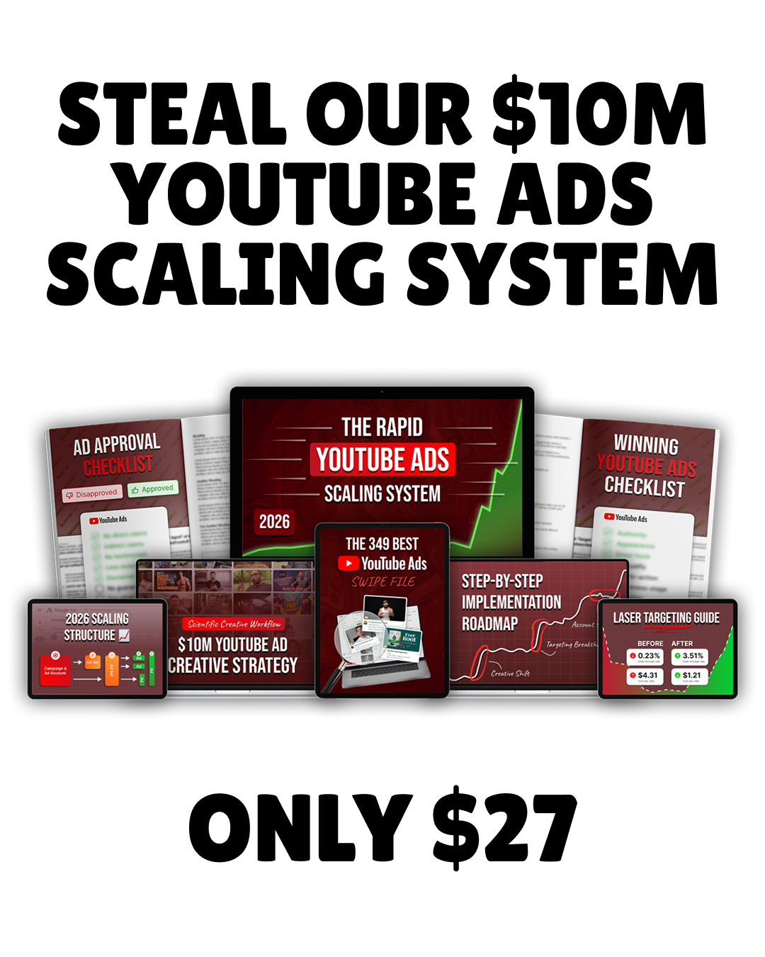 Konrad Schure Facebook ad: (Just $27) 2026 Rapid YouTube Ads Scaling System