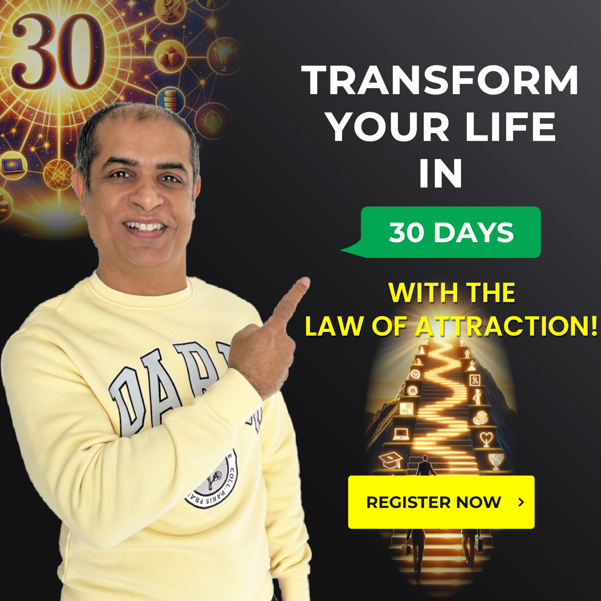 Law Of Attraction by IMK Facebook ad