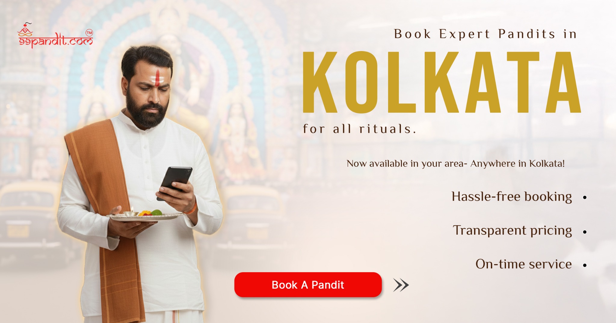 99Pandit Facebook ad from Jan 3, 2026