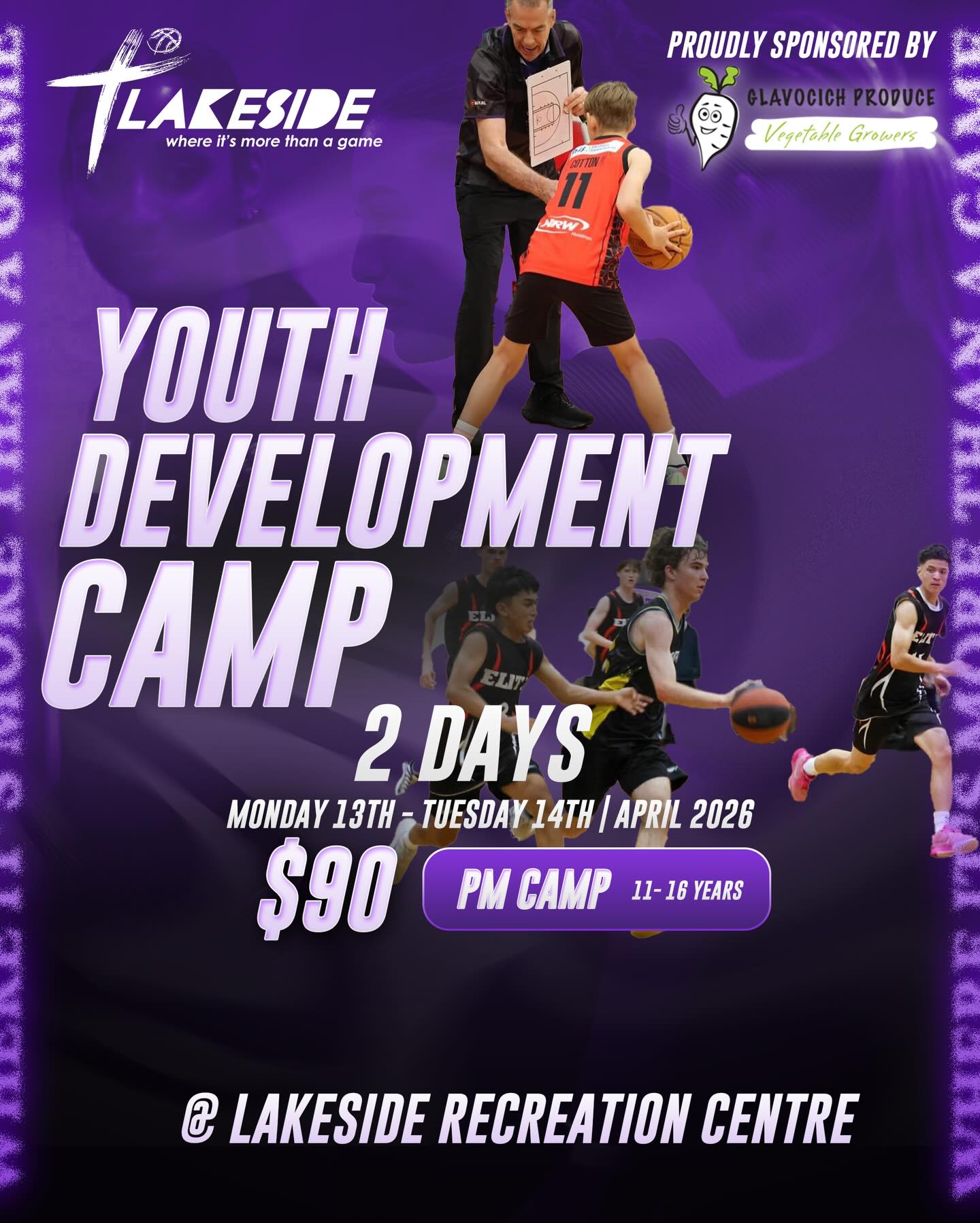 Lakeside Facebook ad: Lakeside April Youth Development Camp 2026