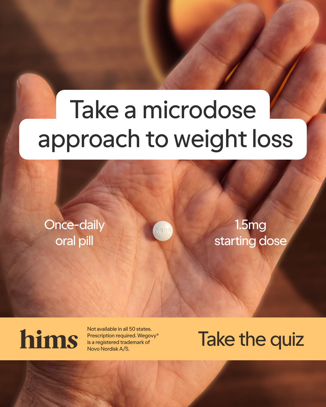 hims Facebook ad: A gentler start