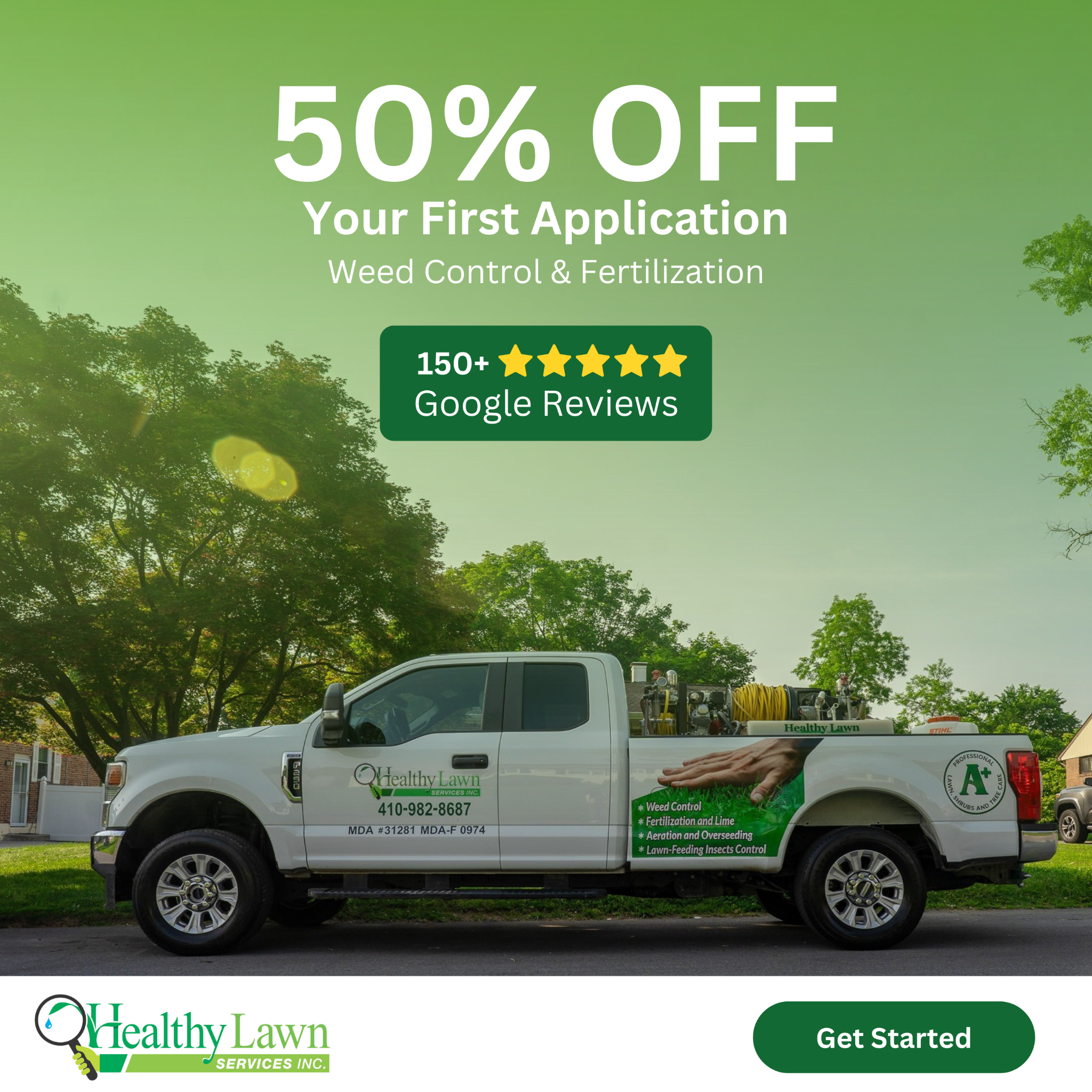 Healthy Lawn Services Inc. Facebook ad