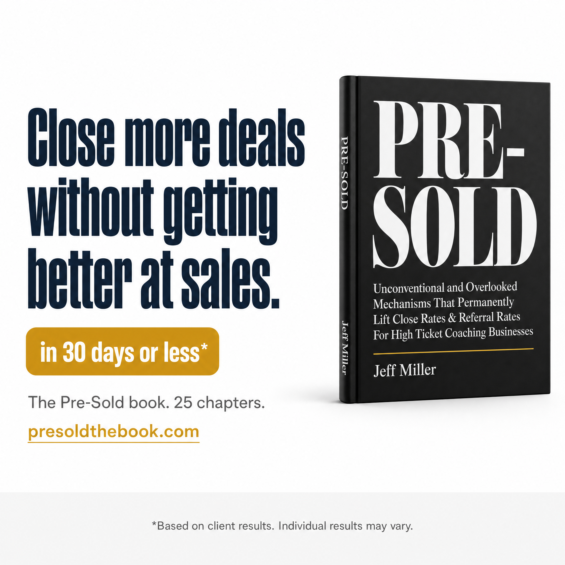 Jeff Miller - Online Business Coach Facebook ad