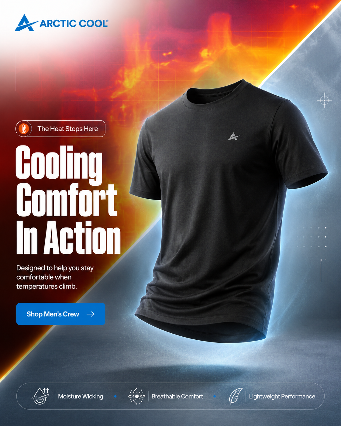 Arctic Cool Facebook ad