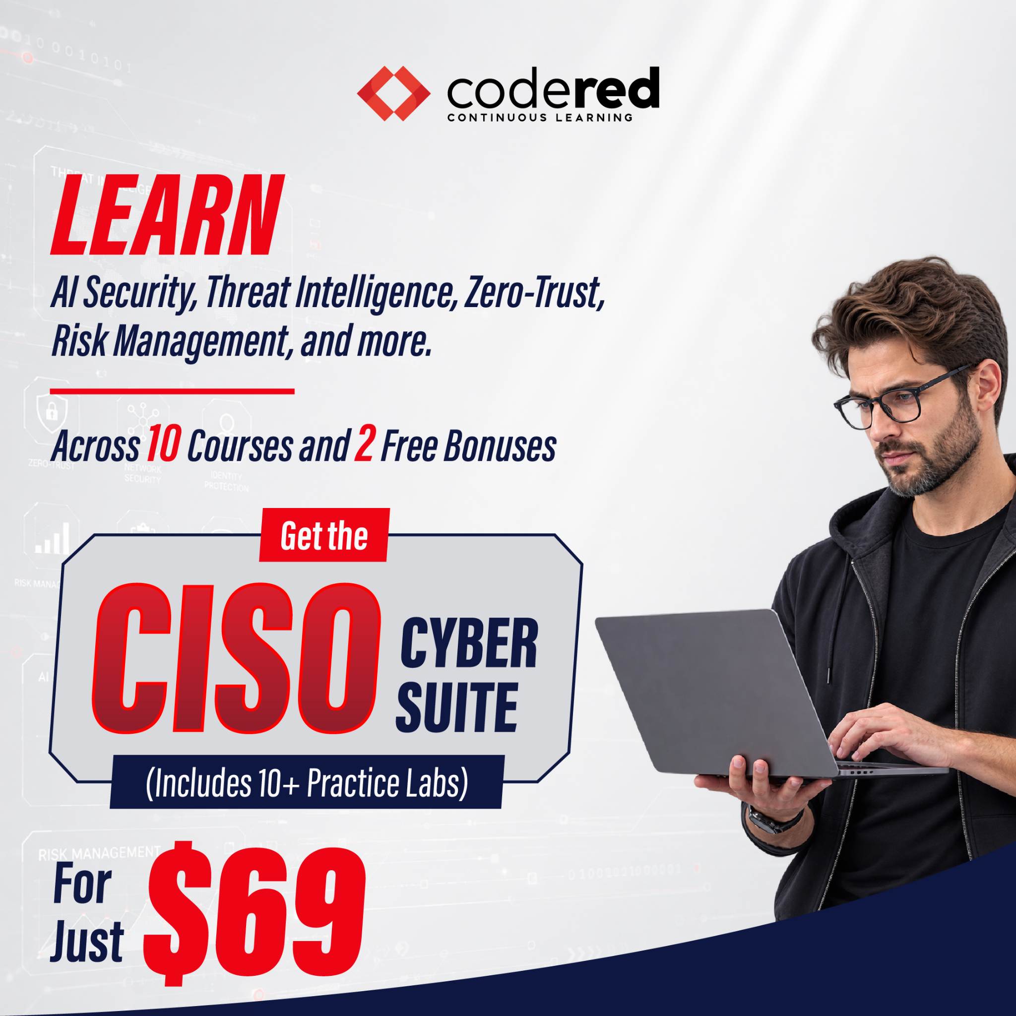 CodeRed Facebook ad