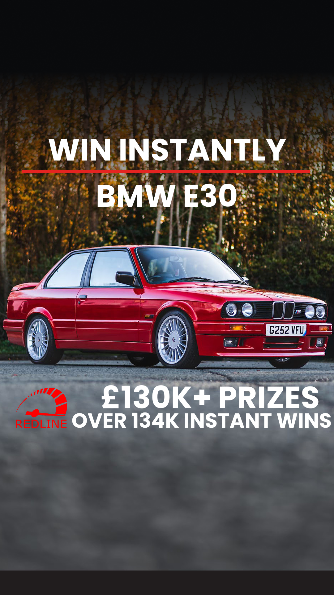 Redline Competitions Facebook ad