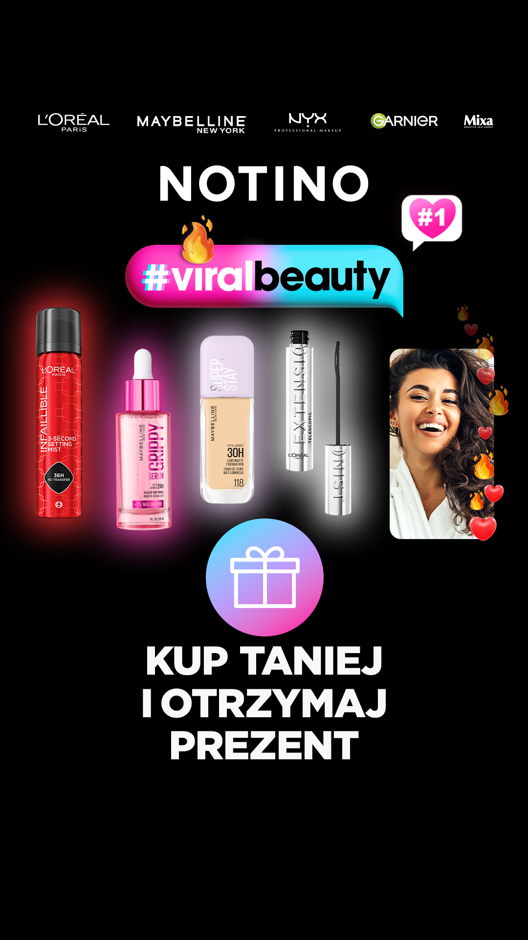 L'Oréal - Twoje ulubione kosmetyki Facebook ad