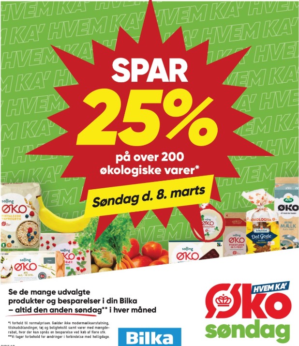 Bilka Facebook ad: Se mere i avisen